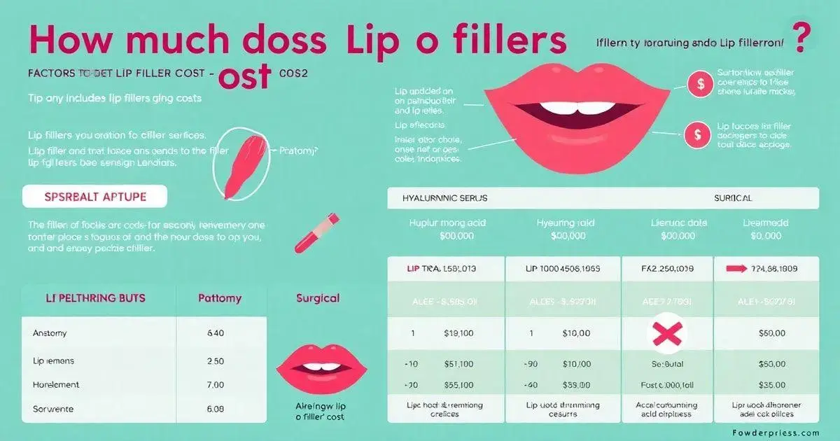 Alternativas ao preenchimento labial e seus preços