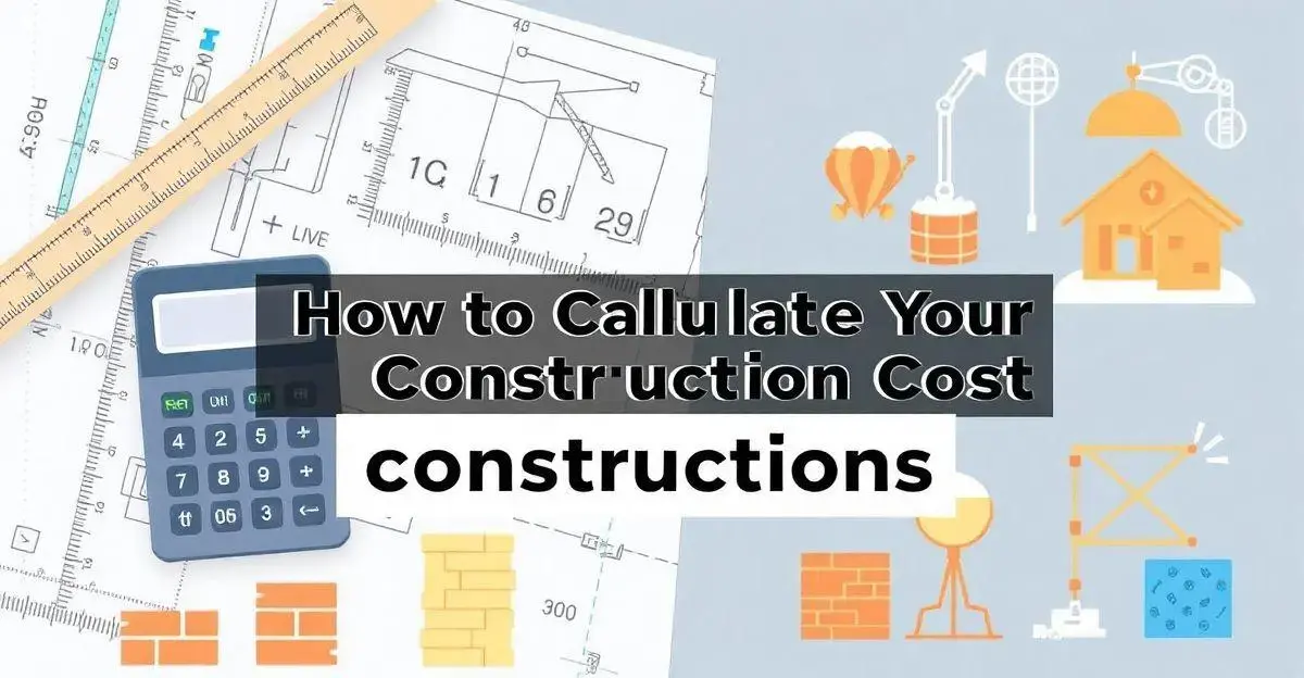 Como calcular o custo da sua construção