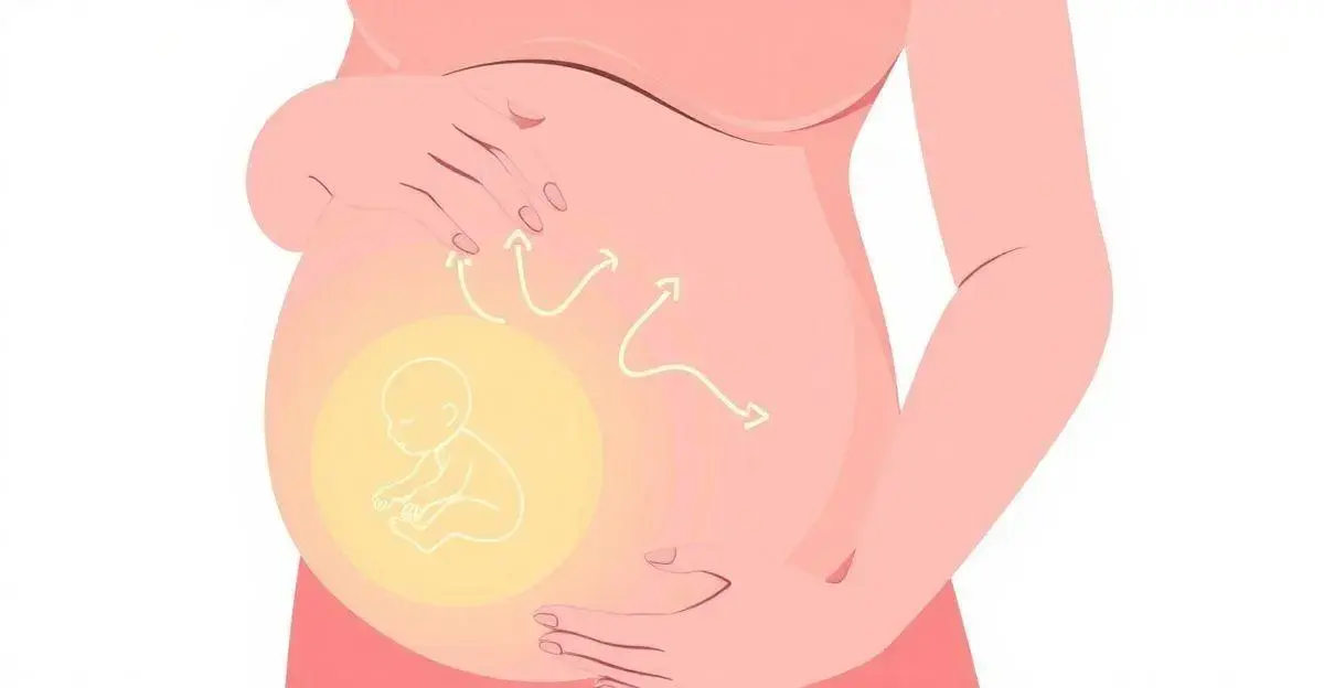 Como reconhecer os movimentos do bebê na barriga