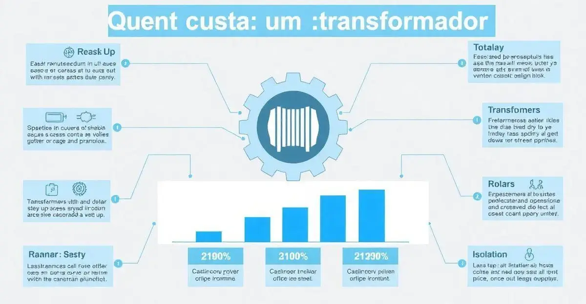 Comparação de preços entre diferentes tipos de transformadores