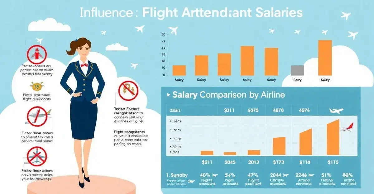 Comparação de Salários entre Aeromoças em Diferentes Companhias