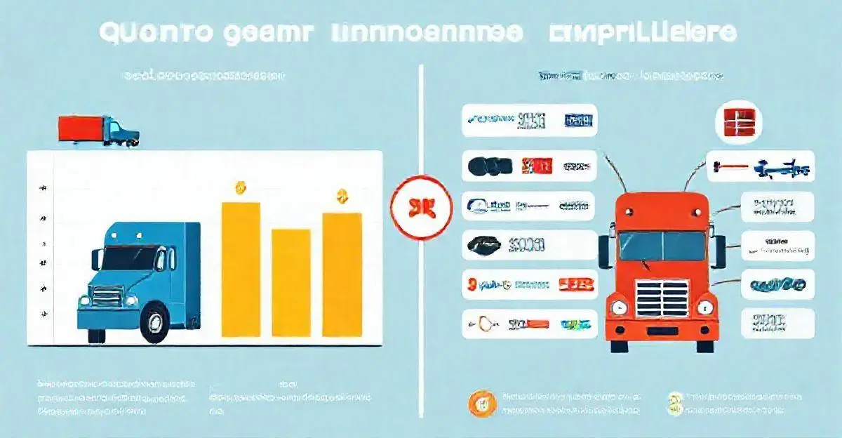 Comparação de salários entre caminhoneiros autônomos e empregados