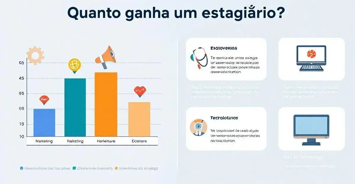 Comparação entre diferentes áreas de atuação