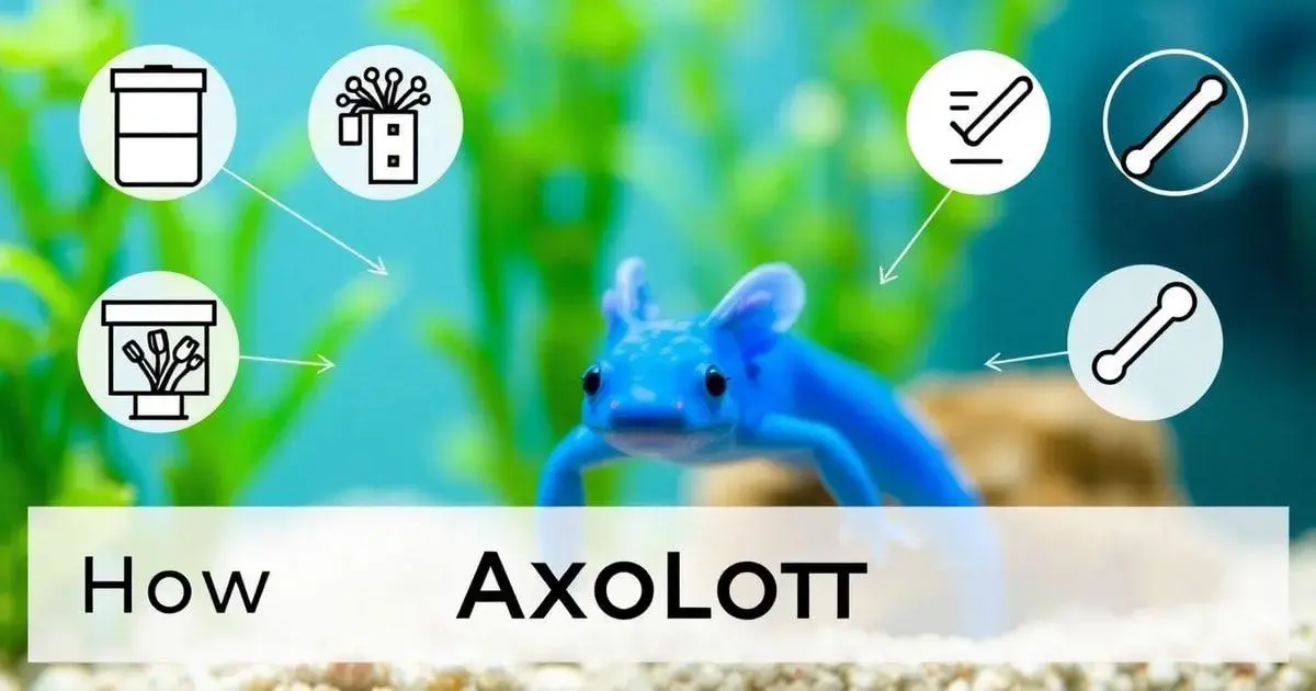 Cuidados Essenciais para Ter um Axolote Azul