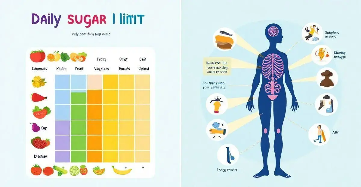 Efeitos do açúcar no corpo humano