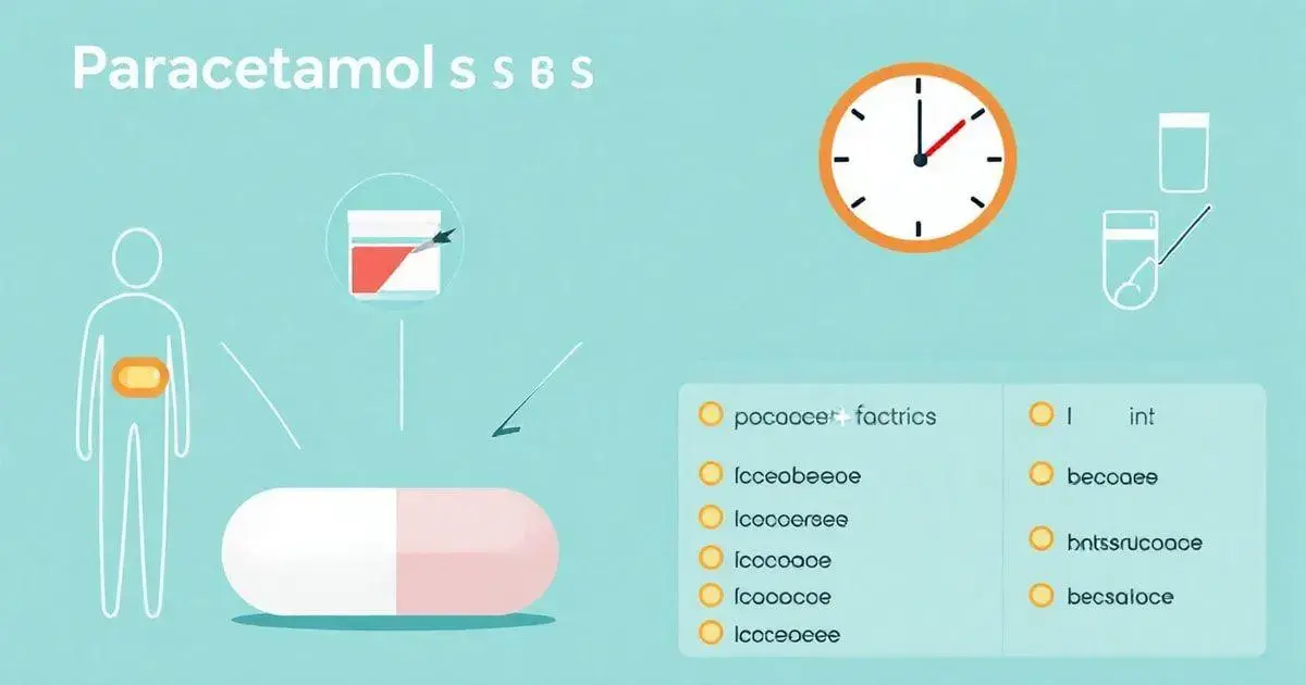 Fatores que influenciam o efeito do paracetamol