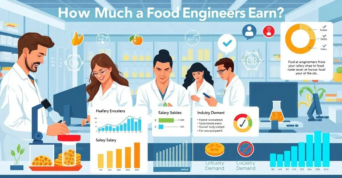 Fatores que influenciam o salário de engenheiros de alimentos