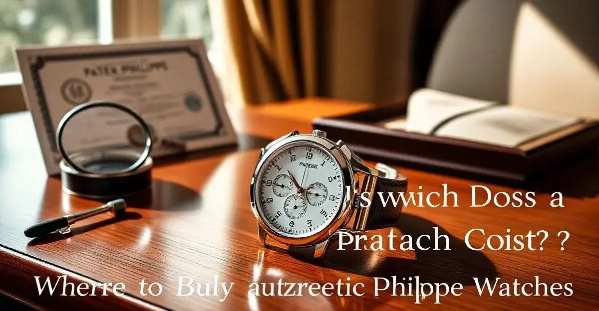 Onde Comprar Relógios Patek Philippe Autênticos