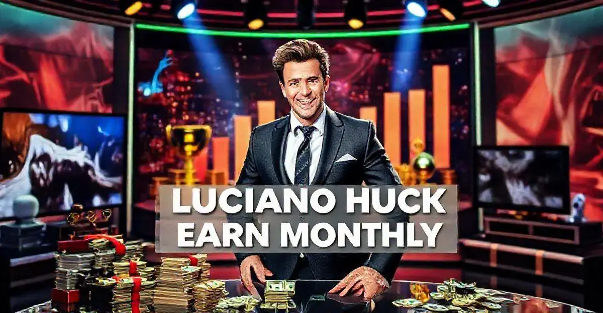 Os impactos financeiros da fama de Luciano Huck