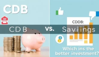 Qual a diferença entre CDB e poupança?