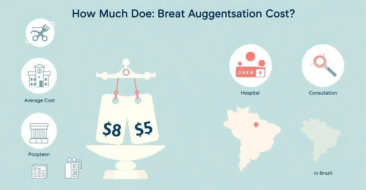 Qual é o valor médio da mamoplastia no Brasil?