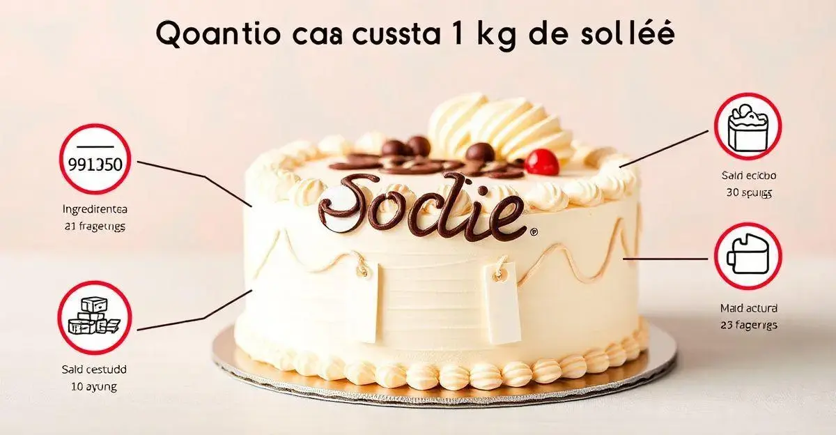 Quanto custa 1 kg de bolo da sodiê