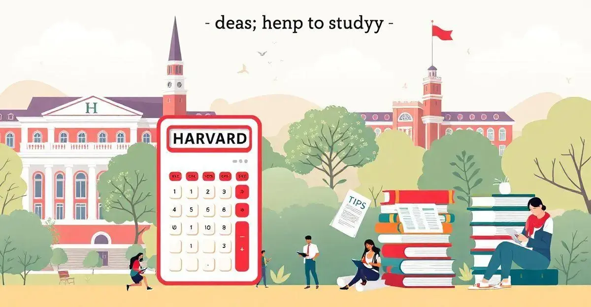 Quanto custa para estudar em harvard