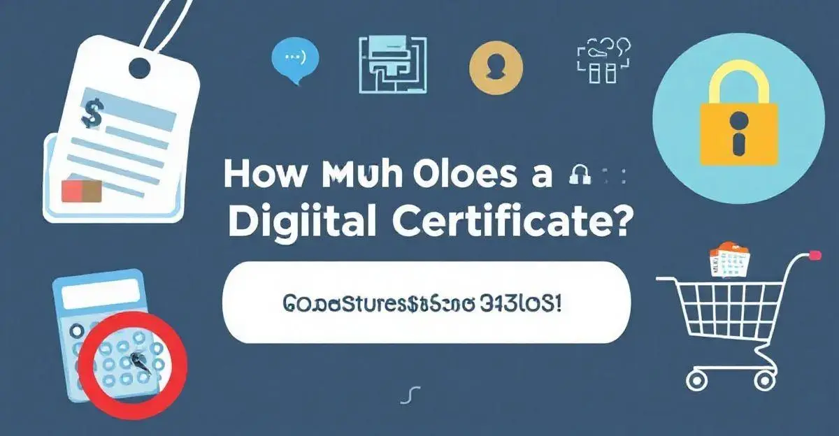 Quanto custa um certificado digital