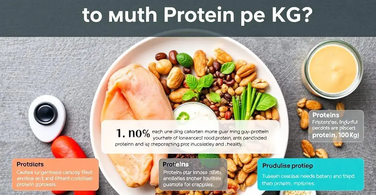 Quanto de proteina por kg