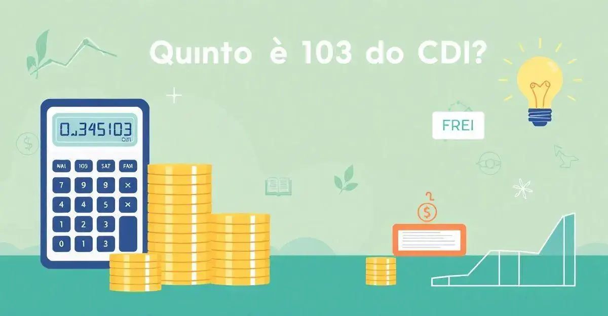 Quanto é 103 do cdi