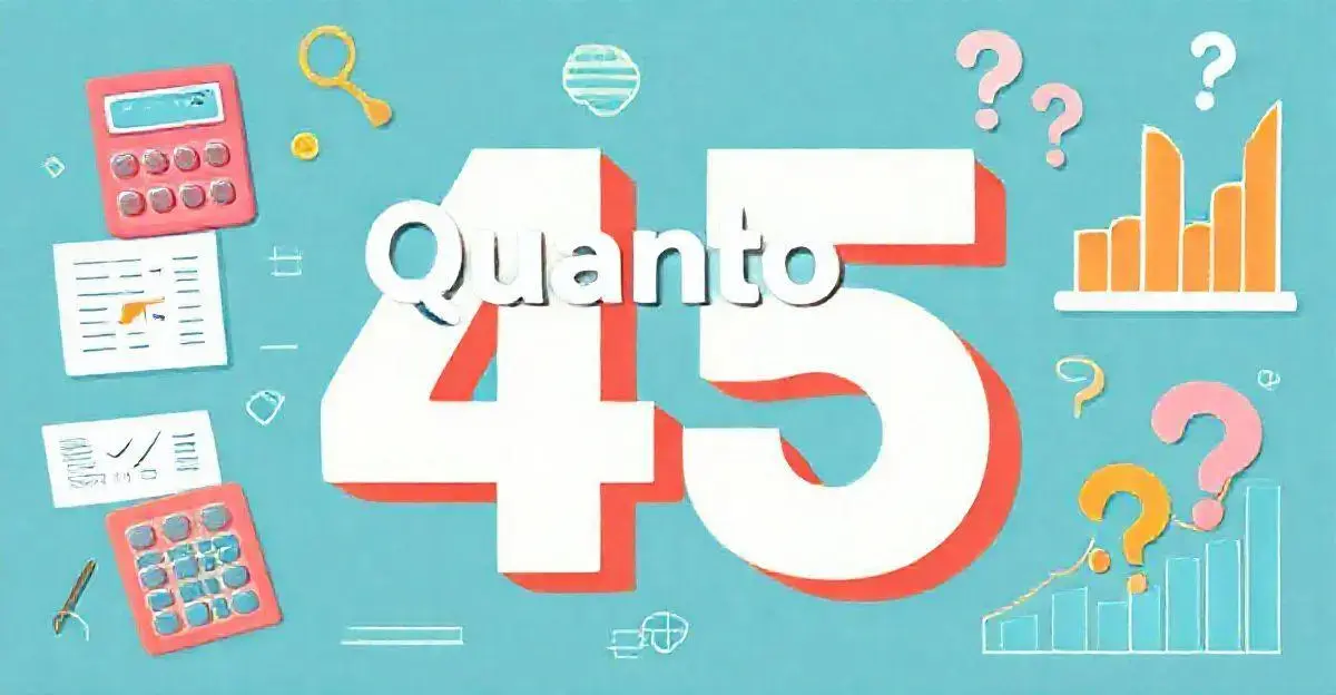 Quanto é 45