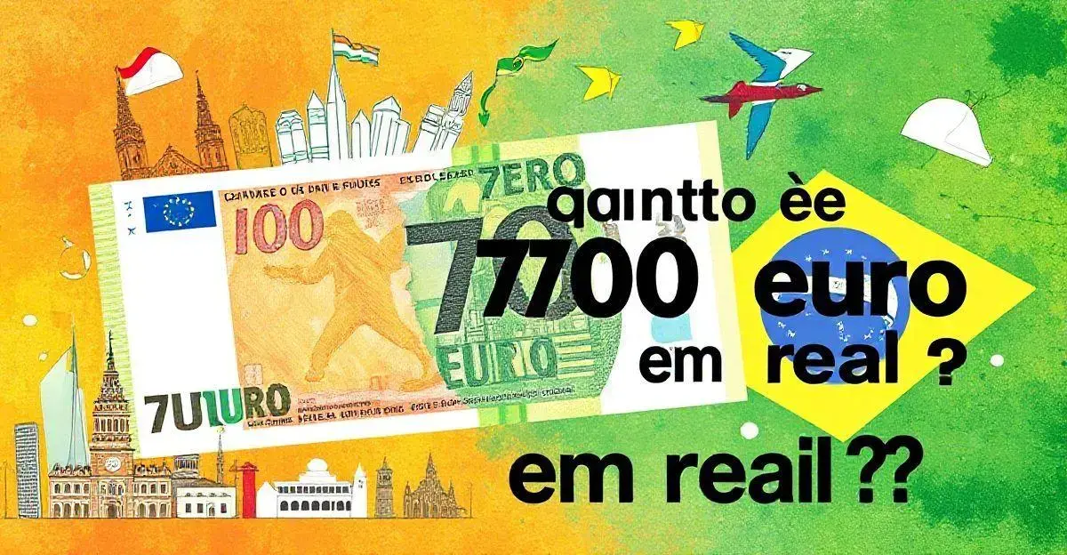 Quanto é 700 euro em real