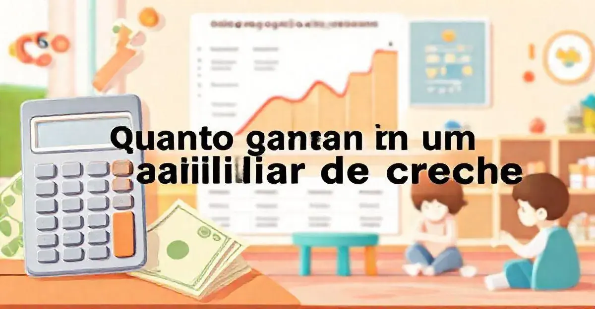 Quanto ganha um auxiliar de creche