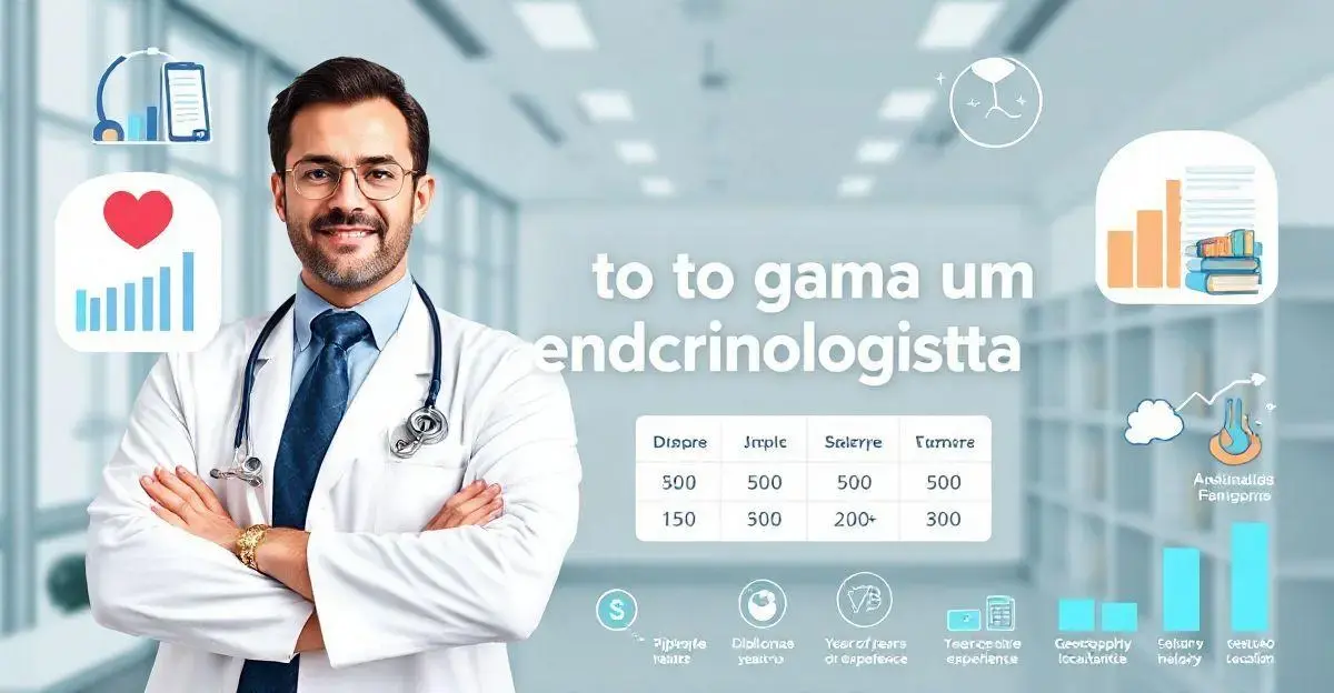 Quanto ganha um endocrinologista