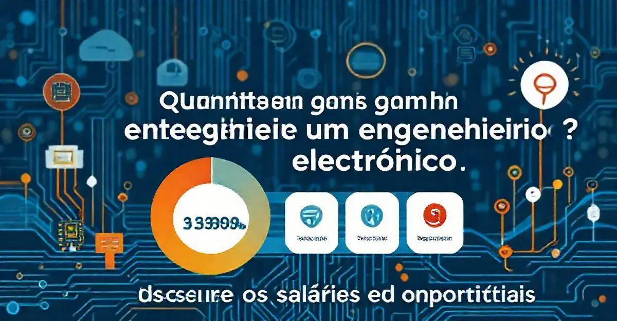 Quanto ganha um engenheiro eletrônico