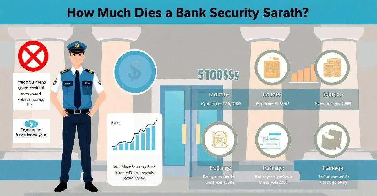 Quanto ganha um segurança de banco