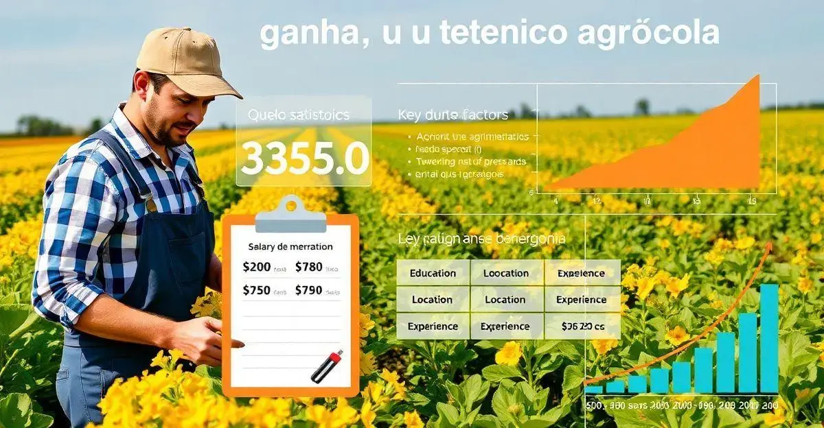 Quanto ganha um técnico agrícola