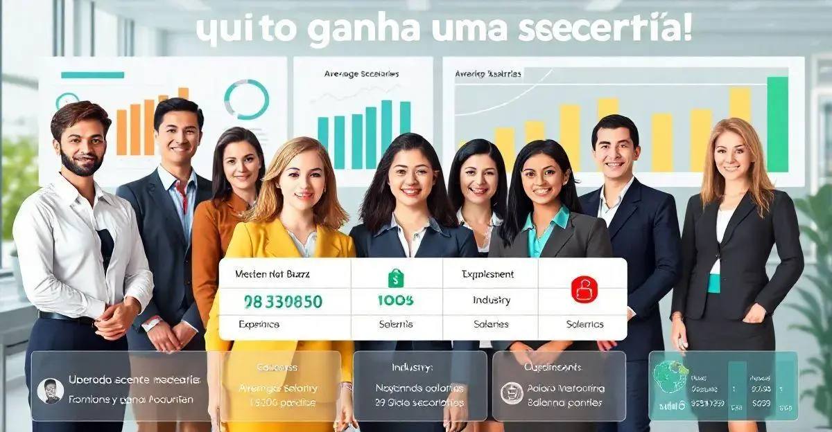 Quanto ganha uma secretaria