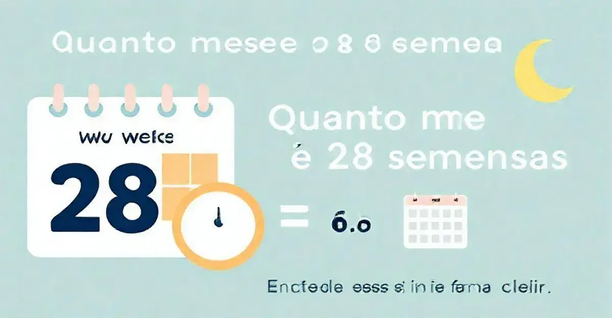 Quanto meses é 28 semanas