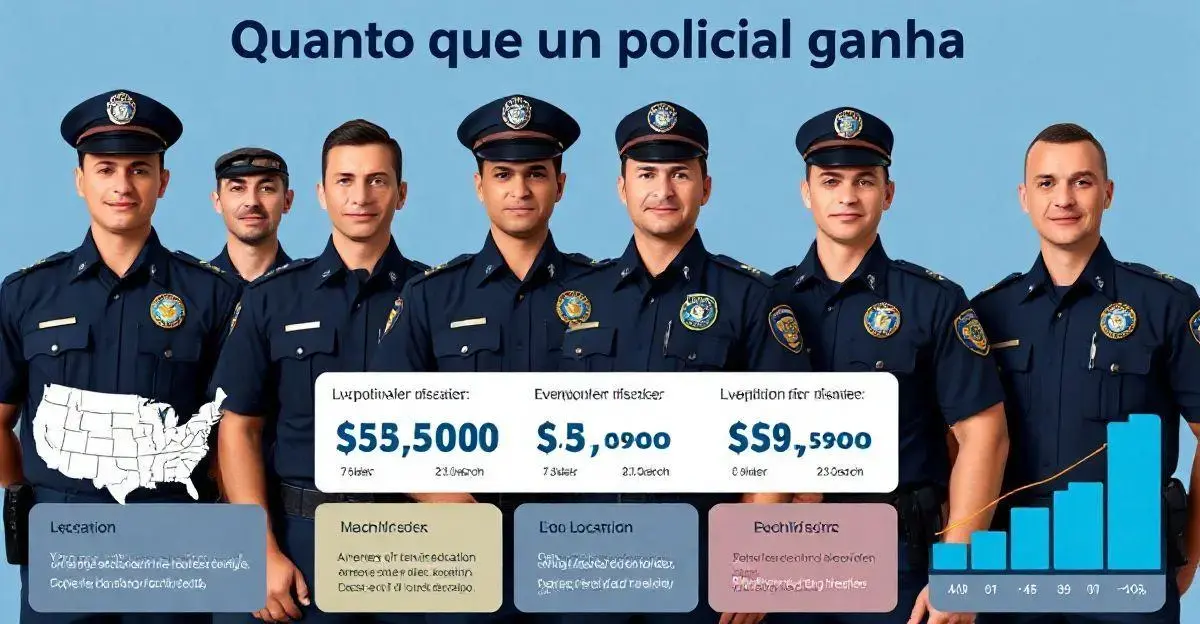 Quanto que um policial ganha