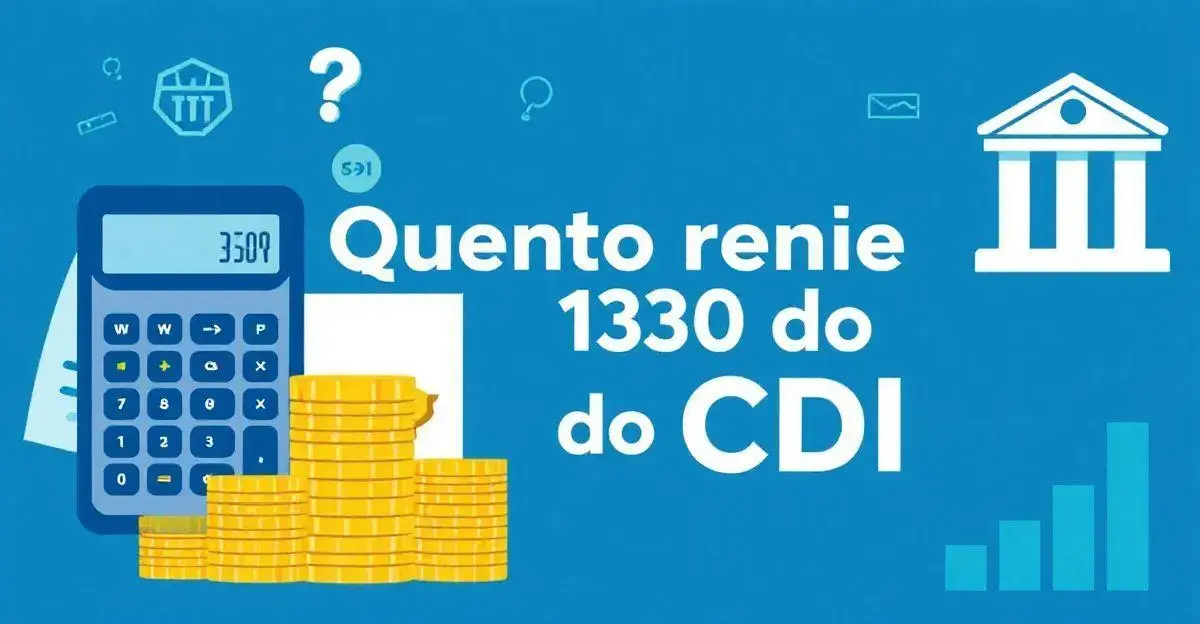 Quanto rende 130 do cdi