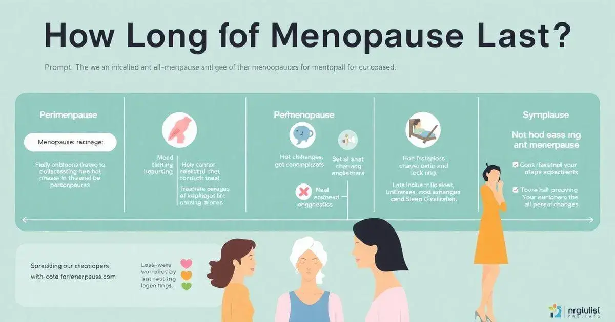 Quanto tempo dura a menopausa feminina