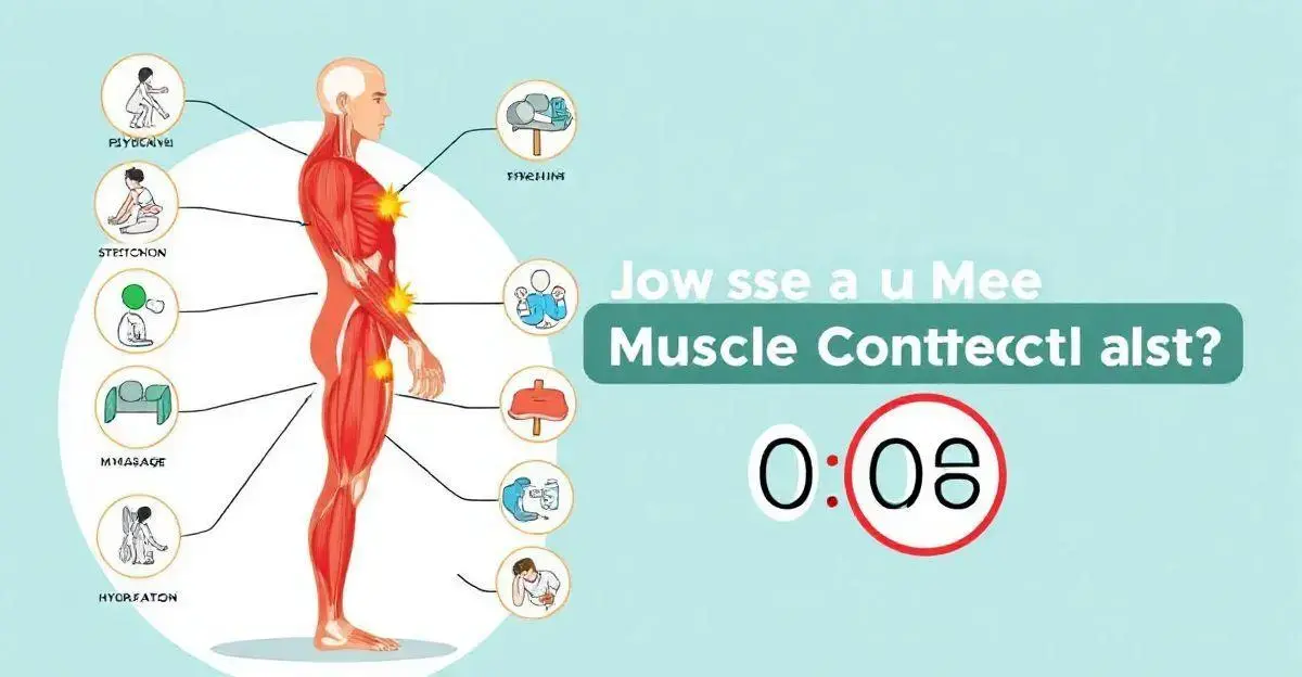 Quanto tempo dura uma contratura muscular