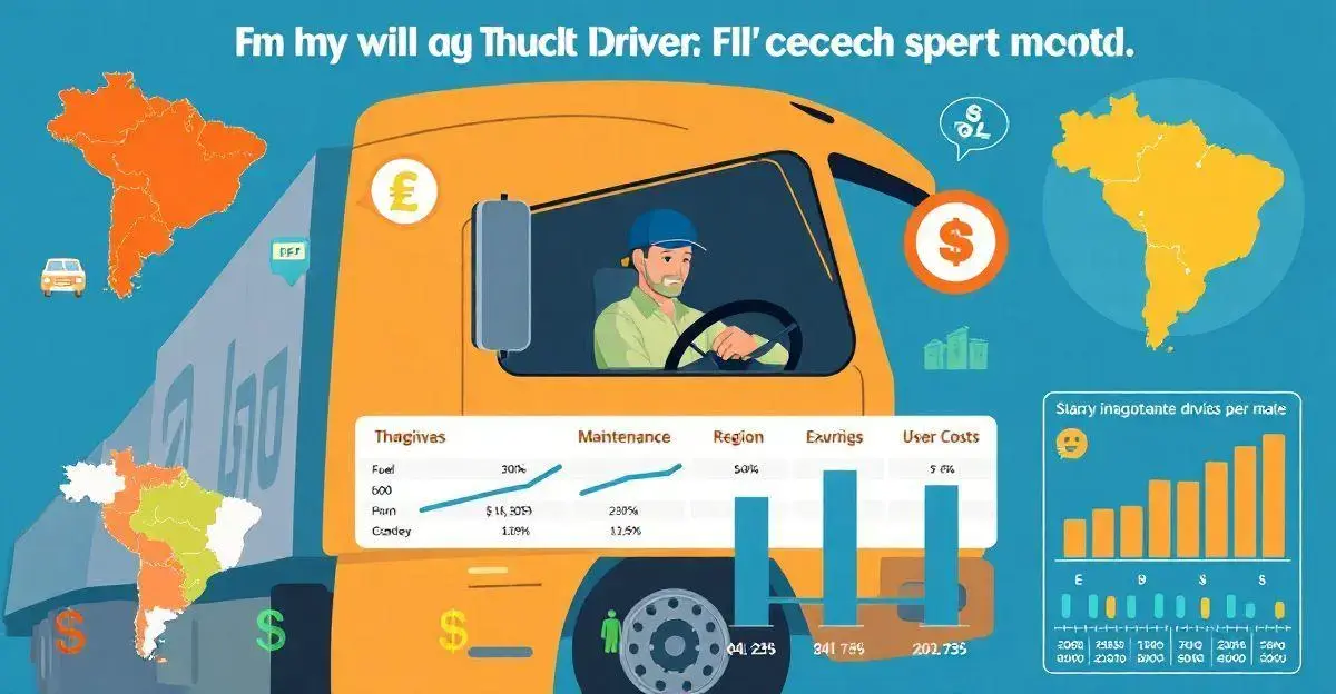 Quanto um caminhoneiro ganha por mês