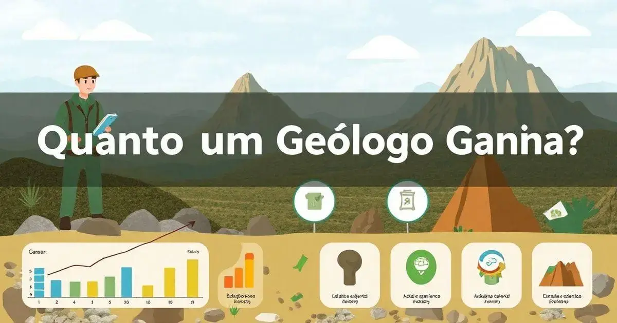 Quanto um geologo ganha